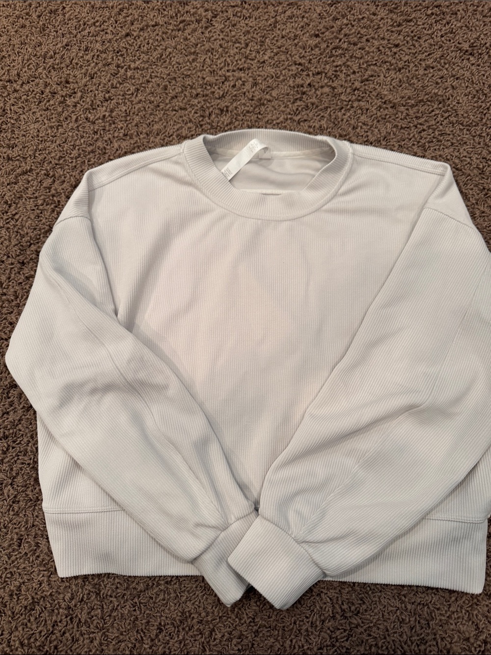 Lululemon Softreme Crewneck Sweatshirt - Light beige